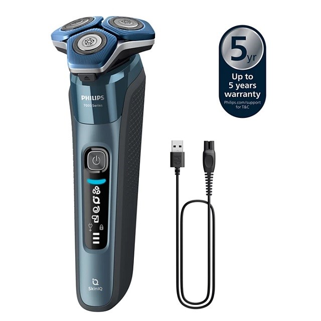 Philips SHAVER Series 7000 S7882/55 Wet and dry electric shaver, cleaning pod & pouch Philips SHAVER Series 7000 S7882/55 Wet and dry electric shaver, cleaning pod & pouch