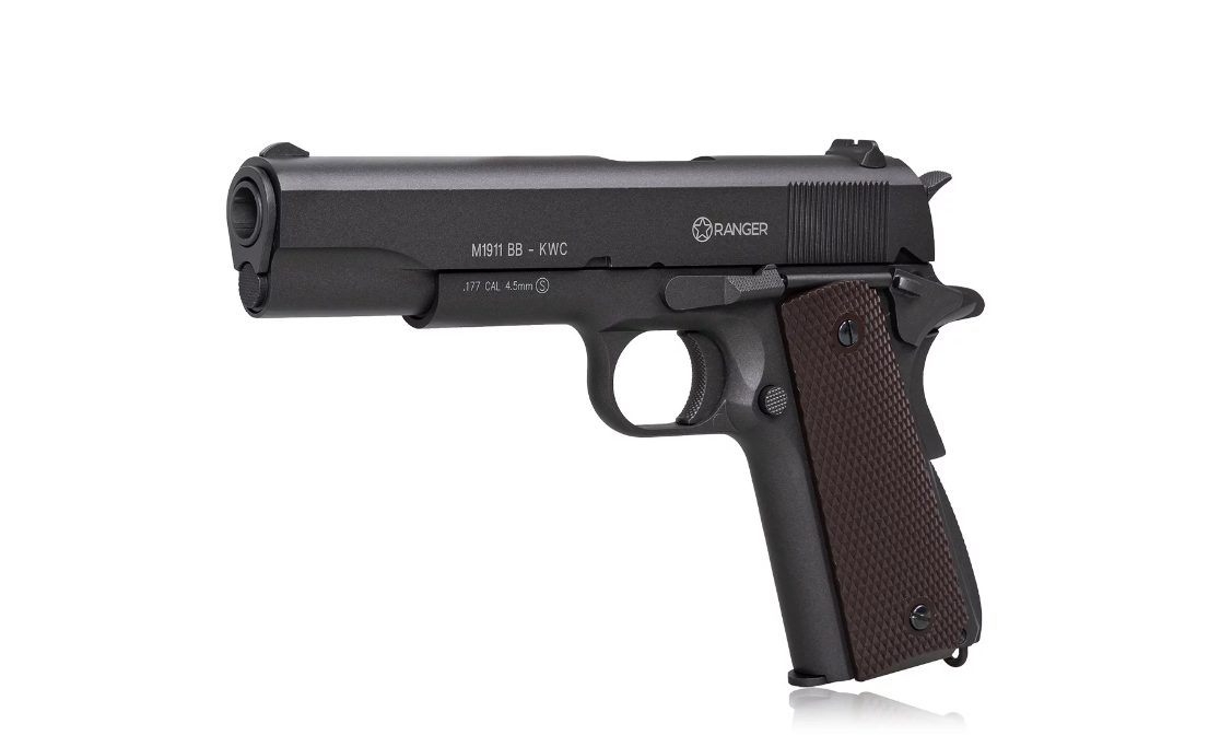 Air rifle Air rifle Ranger M1911 BB KWC Kal. 4,5 BBS Blow Back 17 Strz. Full Metal Co2 Air rifle Air rifle Ranger M1911 BB KWC Kal. 4,5 BBS Blow Back 17 Strz. Full Metal Co2