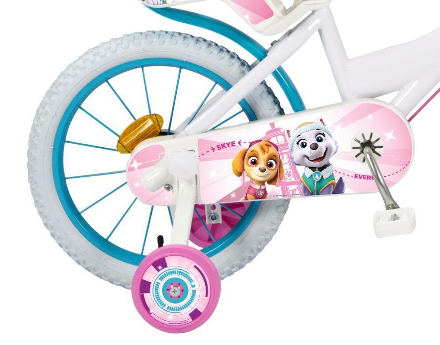 CHILDREN'S BICYCLE 16" TOIMSA TOI1681 PAW PATROL WHITE CHILDREN'S BICYCLE 16" TOIMSA TOI1681 PAW PATROL WHITE