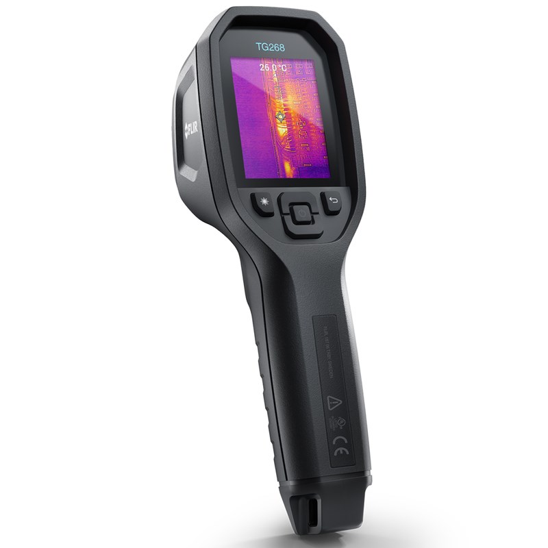 FLIR TG268 Infrarot-Thermometer -25 bis+400°C Black Built-in display LCD 320 x 240 pixels FLIR TG268 Infrarot-Thermometer -25 bis+400°C Black Built-in display LCD 320 x 240 pixels