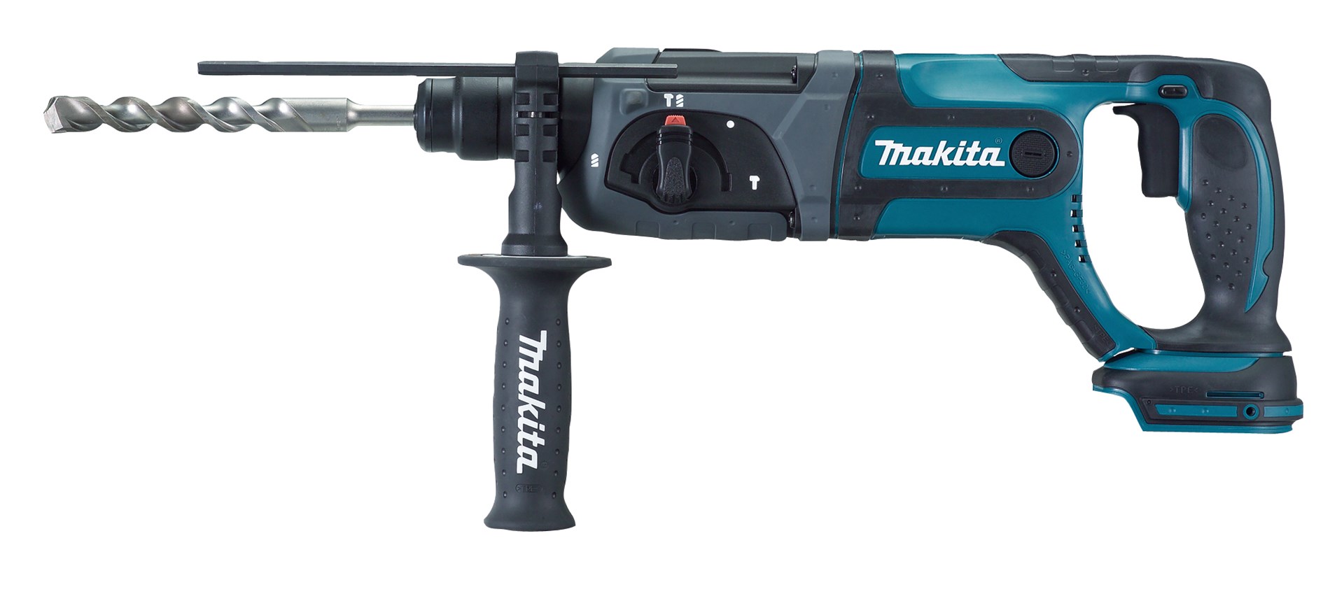 MAKITA ROTARY HAMMER DRILL WITH FORGING OPTION 18V 2J WITHOUT BATTERIES AND CHARGER DHR241Z MAKITA ROTARY HAMMER DRILL WITH FORGING OPTION 18V 2J WITHOUT BATTERIES AND CHARGER DHR241Z