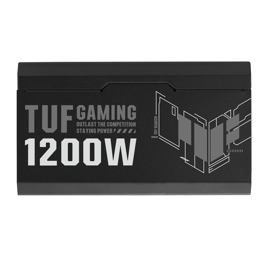 ASUS TUF GAMING 1200W Gold power supply unit 20+4 pin ATX ATX Black ASUS TUF GAMING 1200W Gold power supply unit 20+4 pin ATX ATX Black