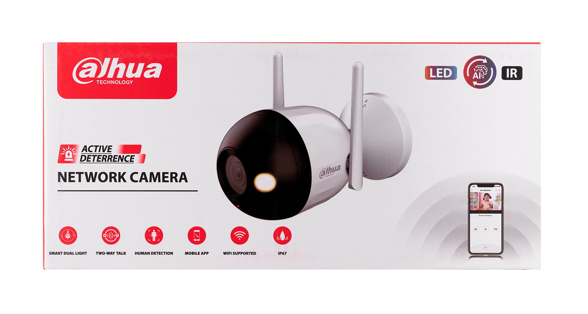Dahua Technology DH-F4C-PV security camera Bullet IP security camera Indoor & outdoor 2560 x 1440 pixels Wall Dahua Technology DH-F4C-PV security camera Bullet IP security camera Indoor & outdoor 2560 x 1440 pixels Wall