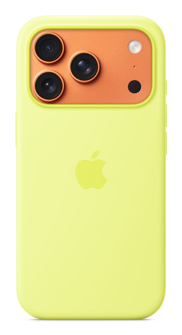 Apple iPhone 17 Pro Silicone Case with MagSafe – Neon Yellow Apple iPhone 17 Pro Silicone Case with MagSafe – Neon Yellow