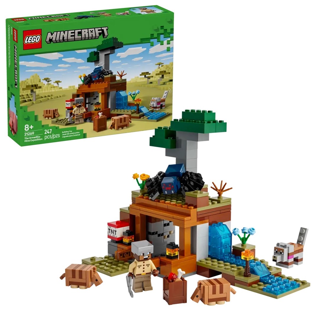 LEGO MINECRAFT 21269 The Armadillo Mine Expedition LEGO MINECRAFT 21269 The Armadillo Mine Expedition
