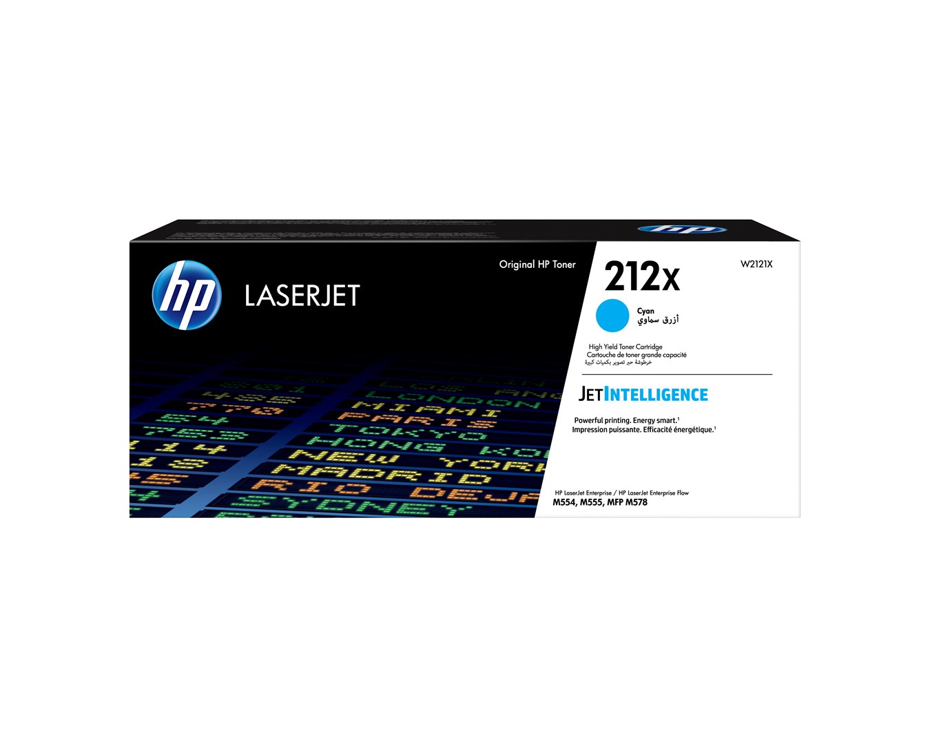 HP 212X High Yield Cyan Original LaserJet Toner Cartridge HP 212X High Yield Cyan Original LaserJet Toner Cartridge