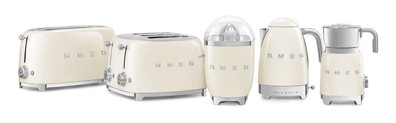Smeg 50's Style Toaster TSF02CREU Cream Smeg 50's Style Toaster TSF02CREU Cream