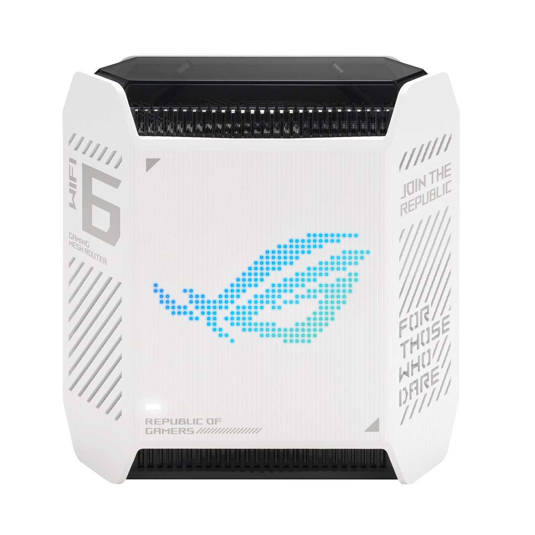 ASUS ROG Rapture GT6 Tri-band (2.4 GHz / 5 GHz / 5 GHz) Wi-Fi 6 (802.11ax) White 4 Internal ASUS ROG Rapture GT6 Tri-band (2.4 GHz / 5 GHz / 5 GHz) Wi-Fi 6 (802.11ax) White 4 Internal