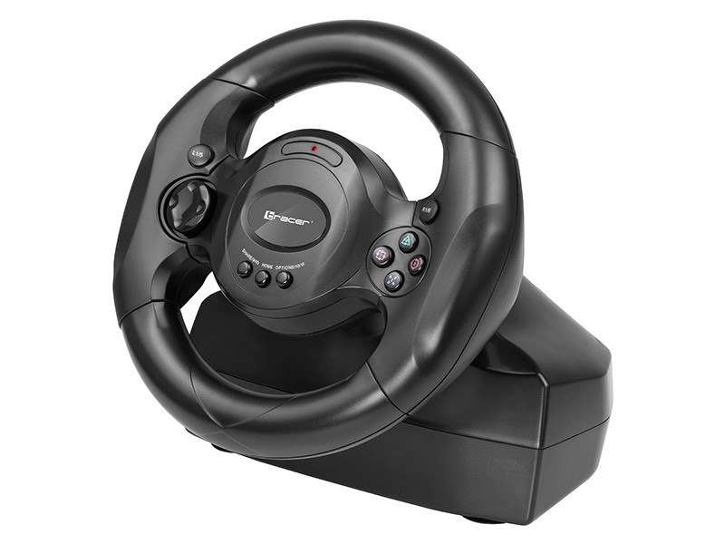 Tracer Rayder 4 in 1 Black Steering wheel PC, PlayStation 4, Playstation 3, Xbox One Tracer Rayder 4 in 1 Black Steering wheel PC, PlayStation 4, Playstation 3, Xbox One