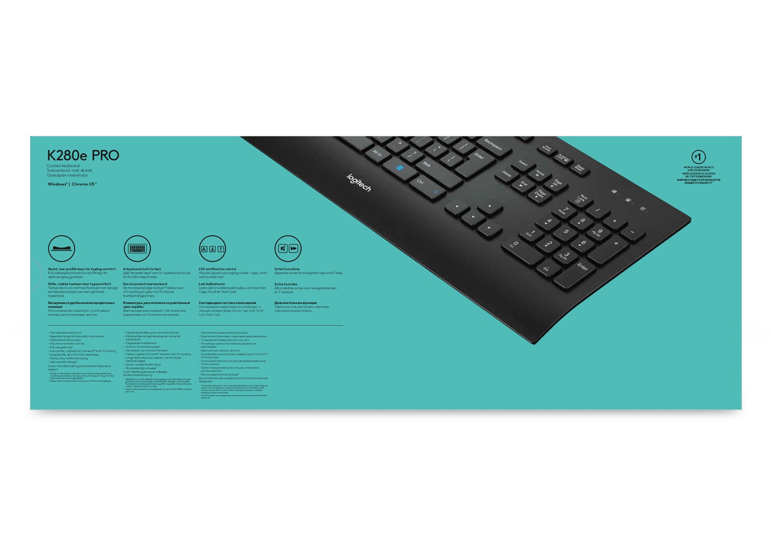 Logitech Keyboard K280e for Business Logitech Keyboard K280e for Business