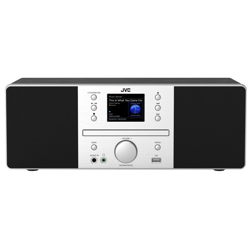 JVC RD-E874B Tower Bluetooth 20 W Black, Silver JVC RD-E874B Tower Bluetooth 20 W Black, Silver