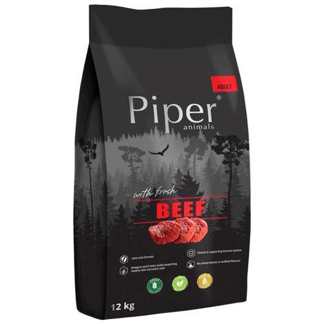 DOLINA NOTECI Piper Animals with beef - dry dog food - 12 kg DOLINA NOTECI Piper Animals with beef - dry dog food - 12 kg