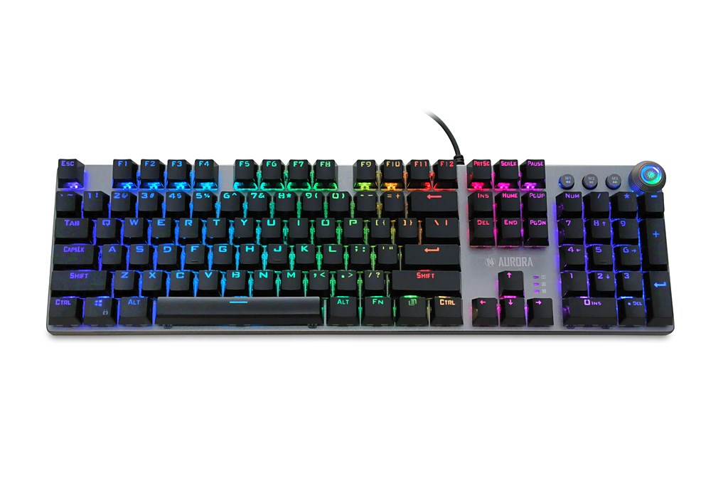 iBox Aurora K-4 keyboard USB QWERTY Black iBox Aurora K-4 keyboard USB QWERTY Black