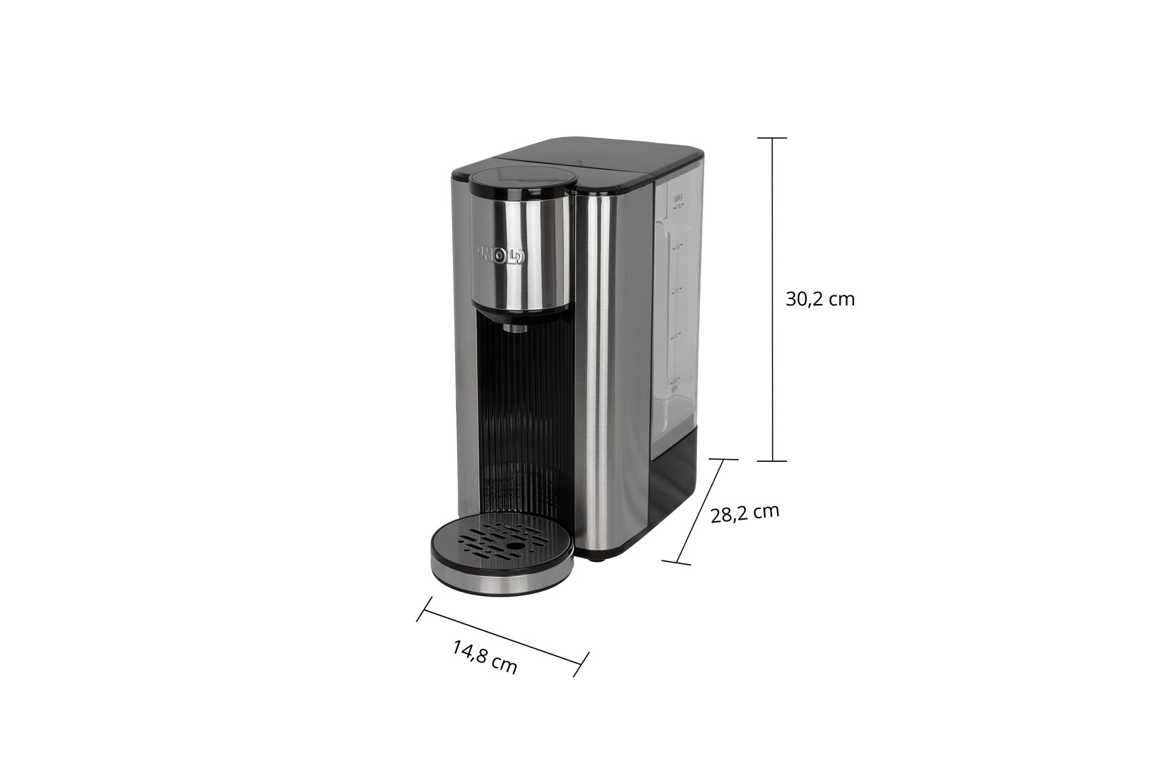 Unold Ava electric kettle 2.5 L 2600 W Black, Silver Unold Ava electric kettle 2.5 L 2600 W Black, Silver
