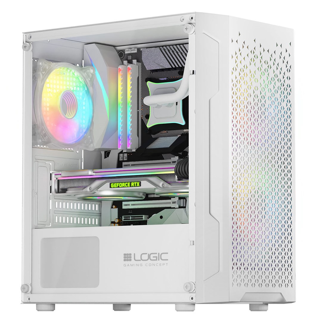 LOGIC ARAMIS ARGB Mini USB 3.0 white LOGIC ARAMIS ARGB Mini USB 3.0 white