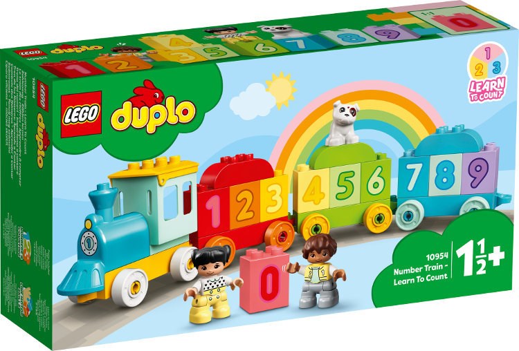 LEGO DUPLO 10954 NUMBER TRAIN - LEARN TO COUNT LEGO DUPLO 10954 NUMBER TRAIN - LEARN TO COUNT