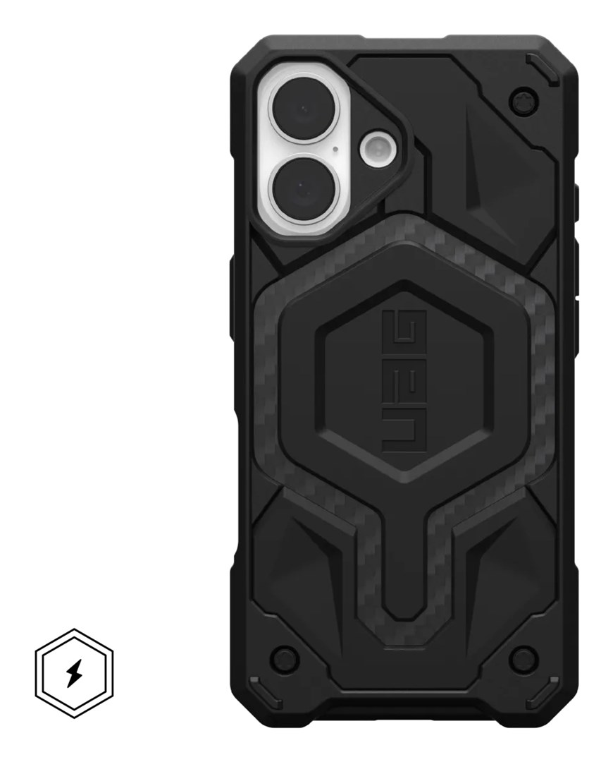 Urban Armor Gear Monarch mobile phone case 15.5 cm (6.1") Cover Black Urban Armor Gear Monarch mobile phone case 15.5 cm (6.1") Cover Black