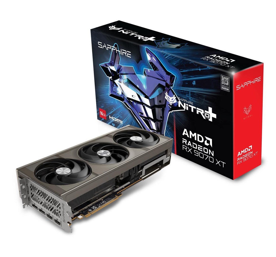 Sapphire NITRO+ Radeon RX 9070 XT AMD 16 GB GDDR6 Sapphire NITRO+ Radeon RX 9070 XT AMD 16 GB GDDR6