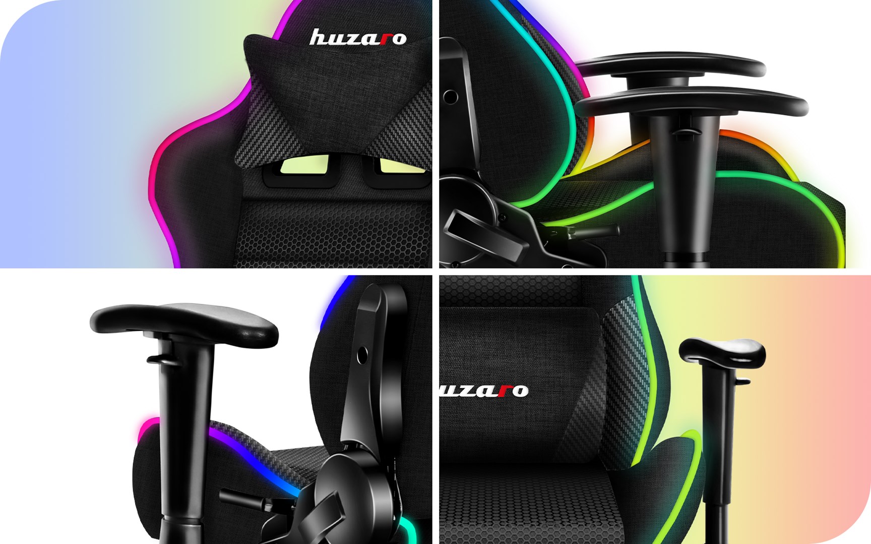 GAMING CHAIR FOR KID HUZARO RANGER 6.0 RGB MESH GAMING CHAIR FOR KID HUZARO RANGER 6.0 RGB MESH