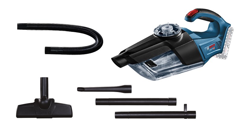 Bosch GAS 18V-1 Professional handheld vacuum Black, Blue, Red, Translucent Bagless Bosch GAS 18V-1 Professional handheld vacuum Black, Blue, Red, Translucent Bagless