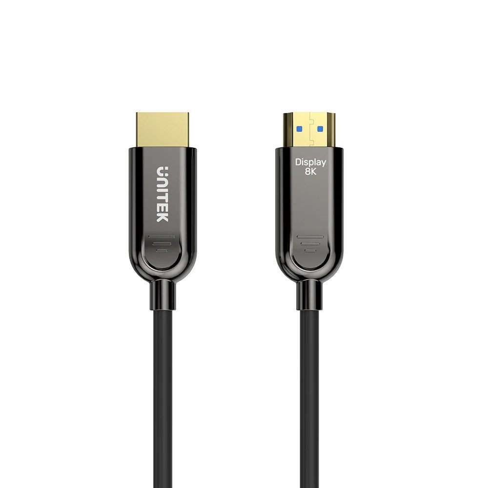 Optical cable HDMI 2.1 AOC Unitek C11085GY01-15M Optical cable HDMI 2.1 AOC Unitek C11085GY01-15M