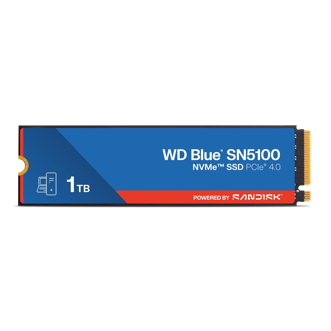 Western Digital 1TB WD Blue® SN5100 NVMe™ SSD Western Digital 1TB WD Blue® SN5100 NVMe™ SSD