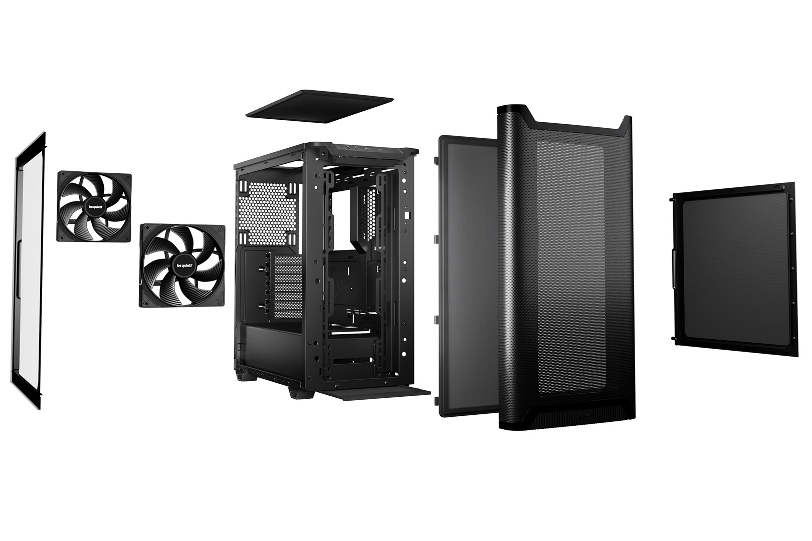be quiet! PURE BASE 501 Airflow Window Black Midi Tower be quiet! PURE BASE 501 Airflow Window Black Midi Tower