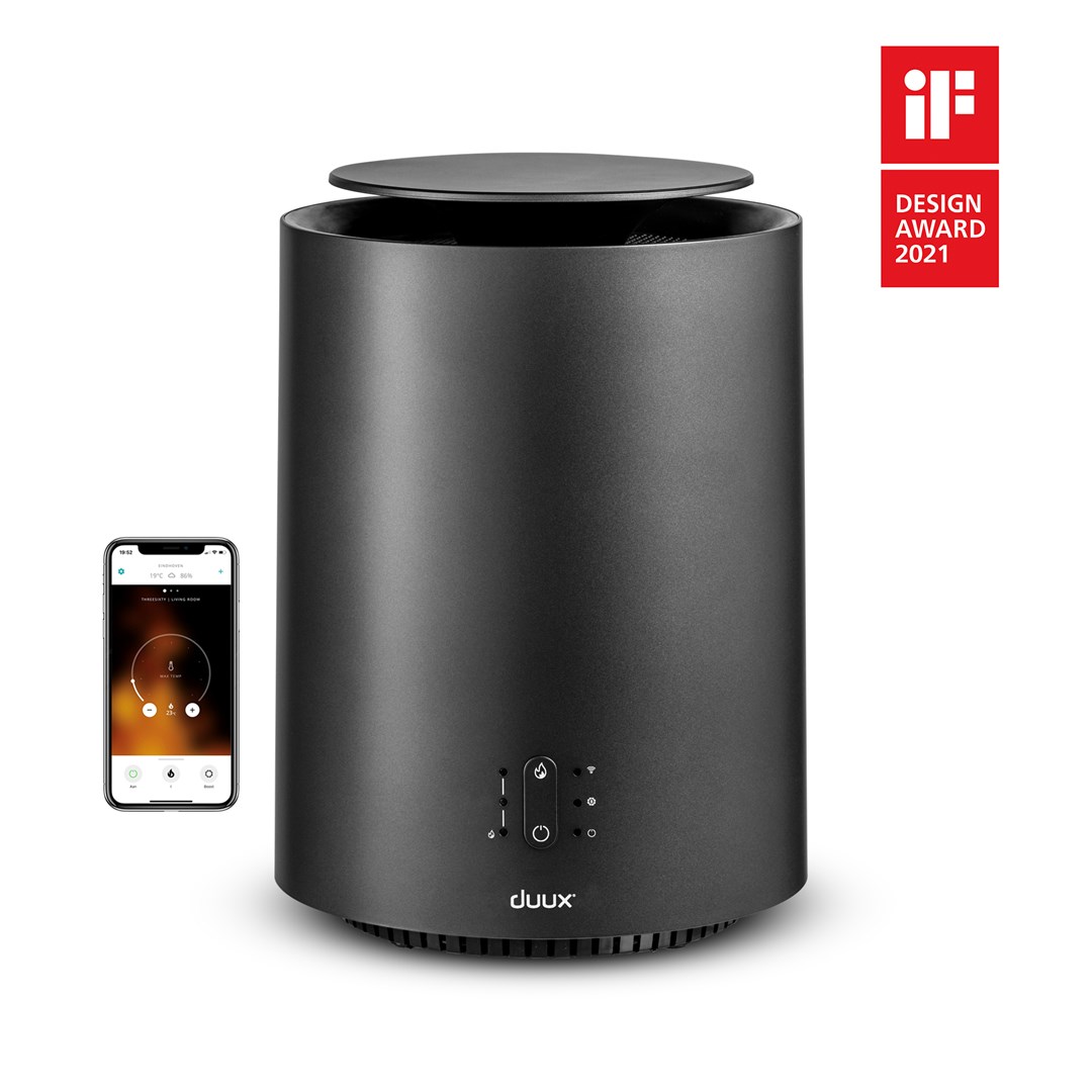 Duux Threesixty 2 Indoor Grey 1800 W Fan electric space heater Duux Threesixty 2 Indoor Grey 1800 W Fan electric space heater