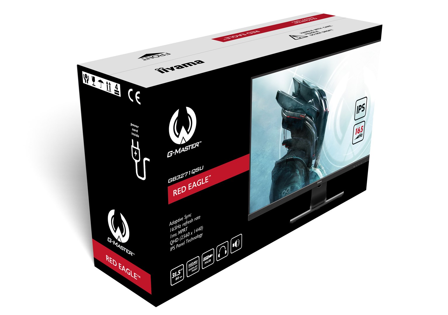 iiyama G-MASTER Unleash your full gaming potential with the 165Hz GB3271QSU Red Eagle guaranteeing 1ms MPRT iiyama G-MASTER Unleash your full gaming potential with the 165Hz GB3271QSU Red Eagle guaranteeing 1ms MPRT