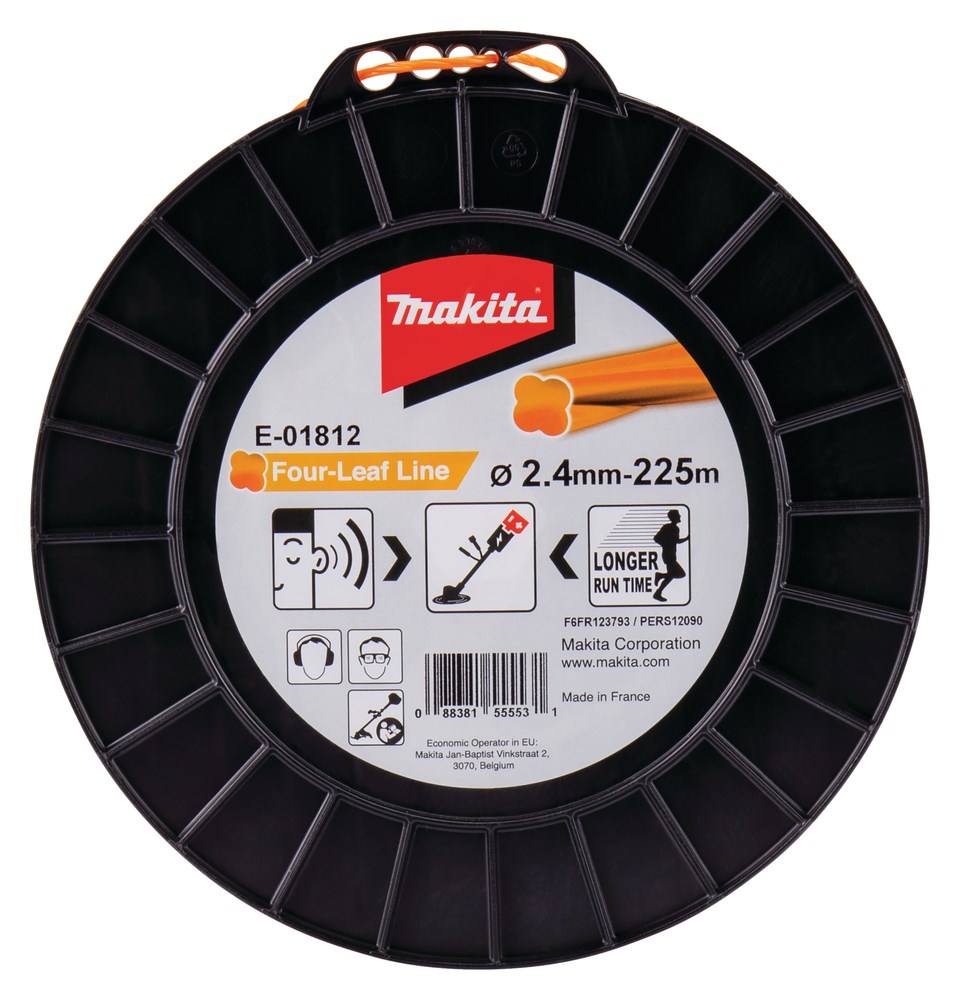Makita E-01812 brush cutter/string trimmer accessory Brush cutter line Makita E-01812 brush cutter/string trimmer accessory Brush cutter line
