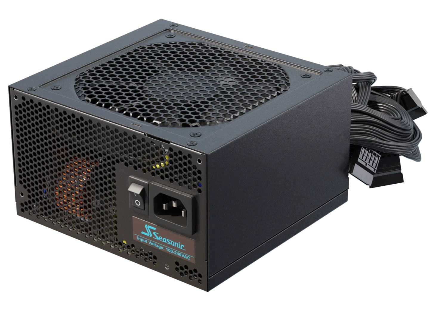 Seasonic G12 GC 80 PLUS Gold Power Supply - 650 Watt, black Seasonic G12 GC 80 PLUS Gold Power Supply - 650 Watt, black