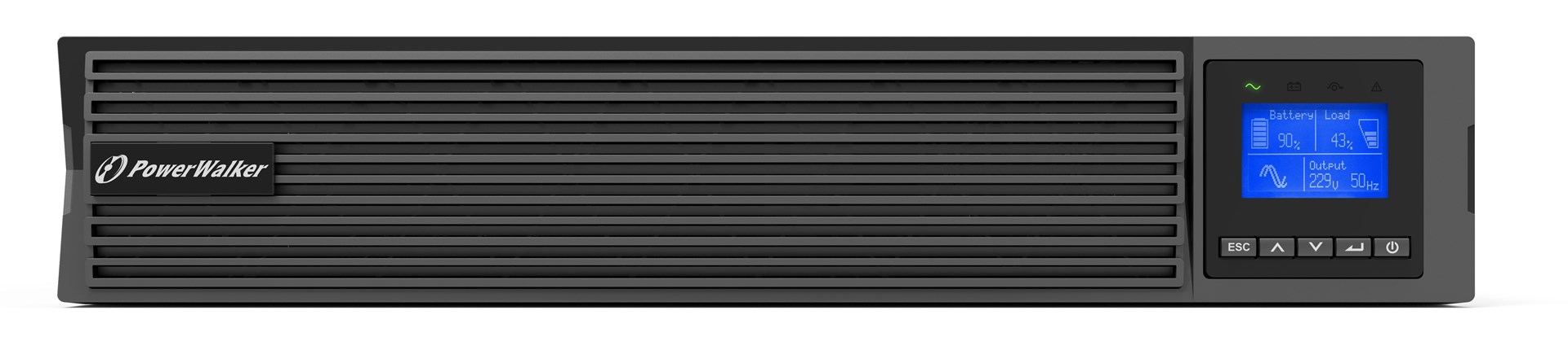PowerWalker VFI 1500 ICR IoT Double-conversion (Online) 1.5 kVA 1500 W 8 AC outlet(s) PowerWalker VFI 1500 ICR IoT Double-conversion (Online) 1.5 kVA 1500 W 8 AC outlet(s)
