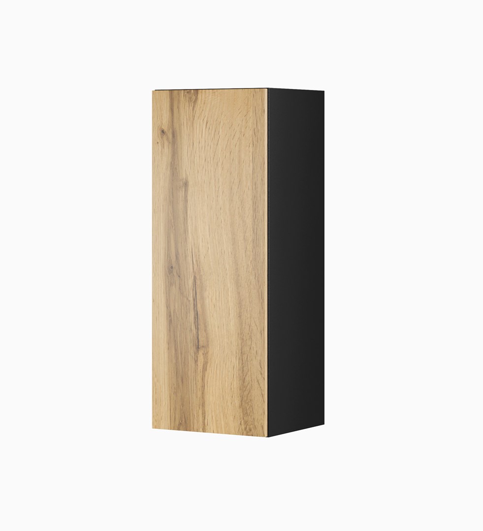 Cama living room cabinet set VIGO 13 black/wotan oak Cama living room cabinet set VIGO 13 black/wotan oak
