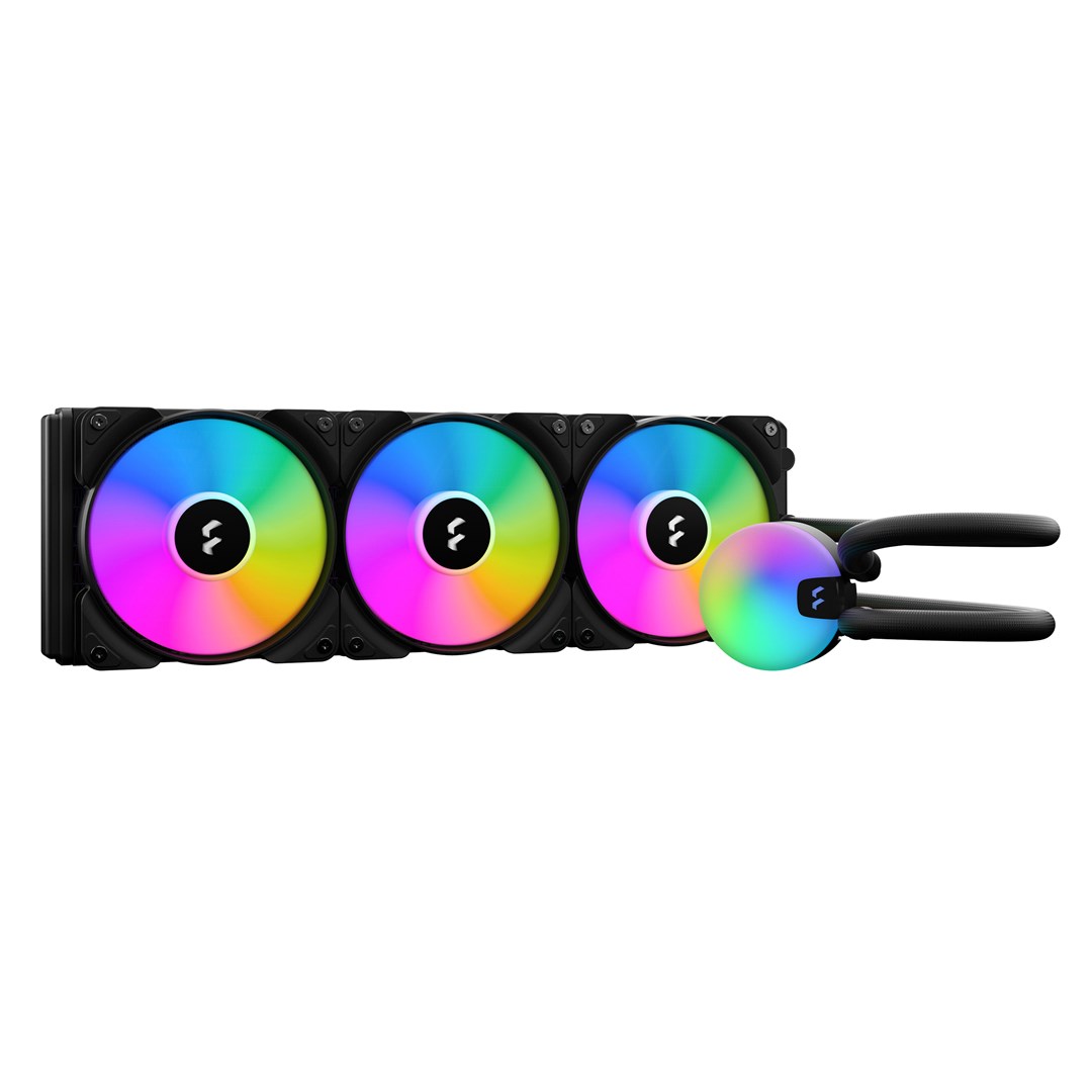 Fractal Design Lumen S36 v2 RGB Processor All-in-one liquid cooler 12 cm Black 1 pc(s) Fractal Design Lumen S36 v2 RGB Processor All-in-one liquid cooler 12 cm Black 1 pc(s)