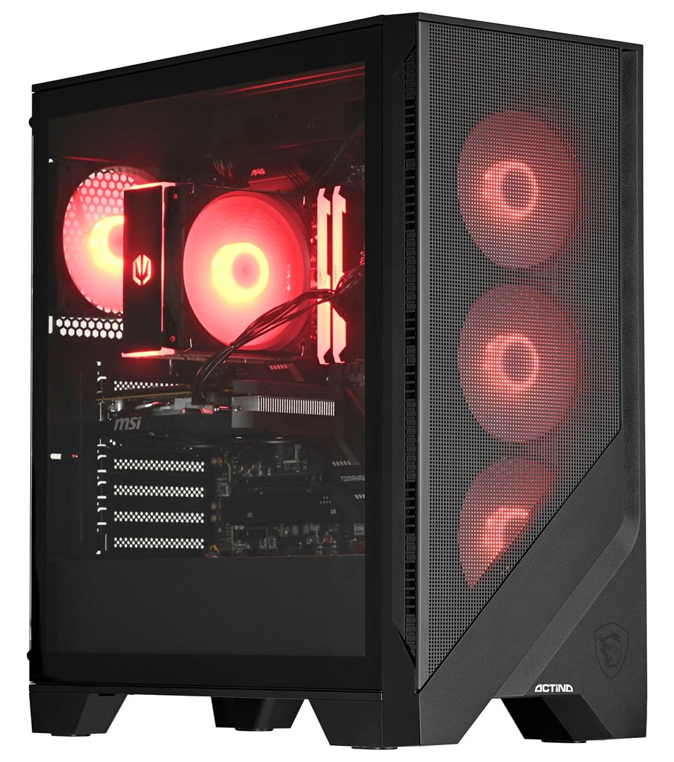 Actina 5901443406105 PC AMD Ryzen™ 7 7700 32 GB DDR5-SDRAM 1 TB SSD AMD Radeon RX 7700 XT Midi Tower Black Actina 5901443406105 PC AMD Ryzen™ 7 7700 32 GB DDR5-SDRAM 1 TB SSD AMD Radeon RX 7700 XT Midi Tower Black