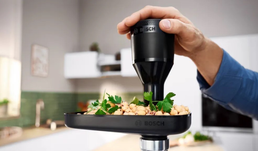 Bosch Serie 4 MFWS440B mincer 1900 W Black, Silver Bosch Serie 4 MFWS440B mincer 1900 W Black, Silver