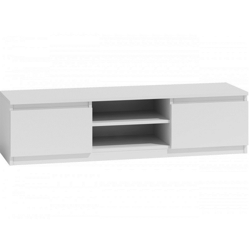 Topeshop RTV140 BIEL TV stand/entertainment centre 2 shelves Topeshop RTV140 BIEL TV stand/entertainment centre 2 shelves
