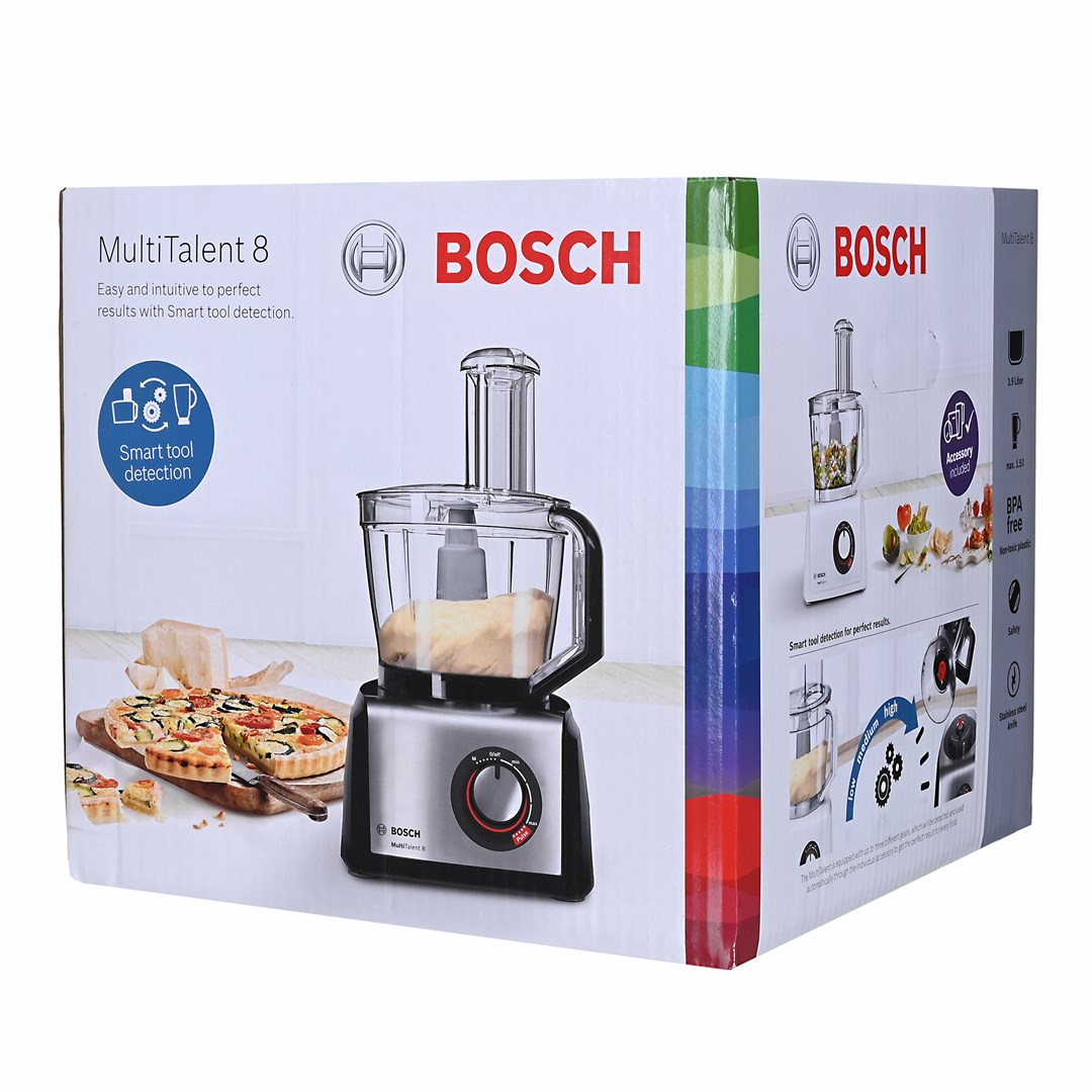 Bosch MC812M865 food processor 1250 W 3.9 L Black, Stainless steel Bosch MC812M865 food processor 1250 W 3.9 L Black, Stainless steel