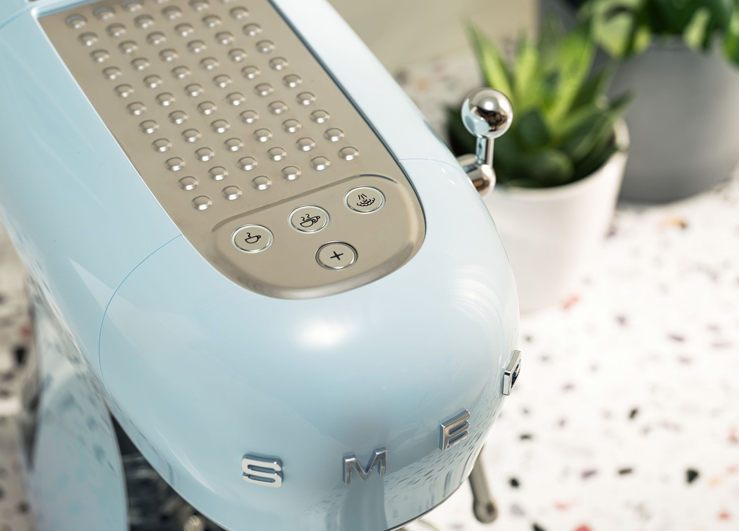 Smeg ECF02PBEU coffee maker Manual Espresso machine 1.1 L Smeg ECF02PBEU coffee maker Manual Espresso machine 1.1 L