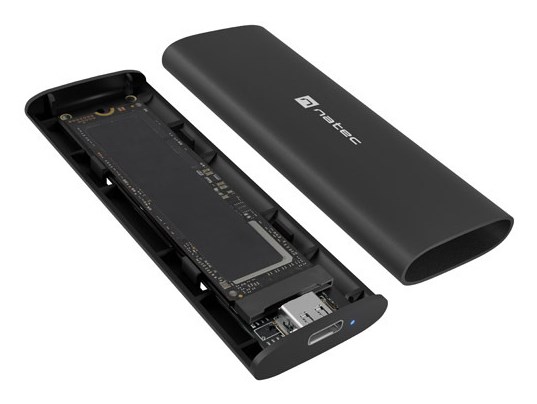 NATEC NKZ-2286 storage drive enclosure SSD enclosure Black M.2 NATEC NKZ-2286 storage drive enclosure SSD enclosure Black M.2