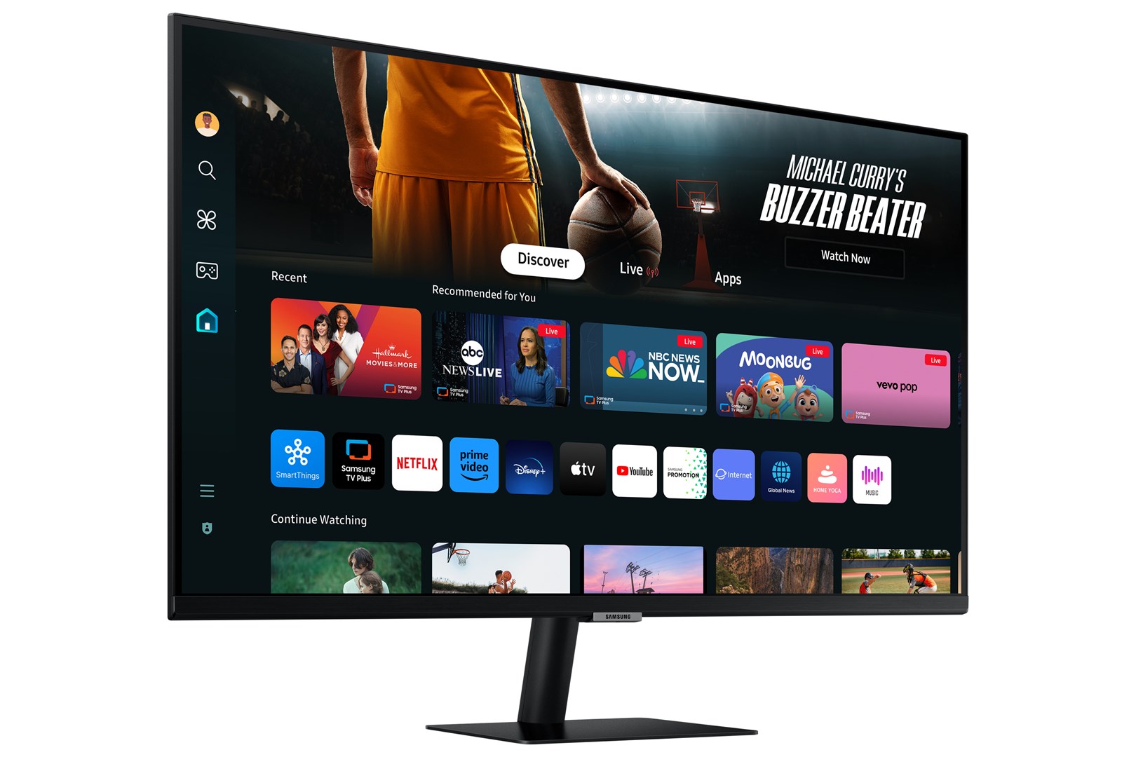 Samsung M70D computer monitor 81.3 cm (32") 3840 x 2160 pixels 4K Ultra HD LED Black Samsung M70D computer monitor 81.3 cm (32") 3840 x 2160 pixels 4K Ultra HD LED Black