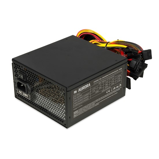 Power Supply IBOX AURORA 500W 14 CM FAN ZIA500W14CMBOX Power Supply IBOX AURORA 500W 14 CM FAN ZIA500W14CMBOX