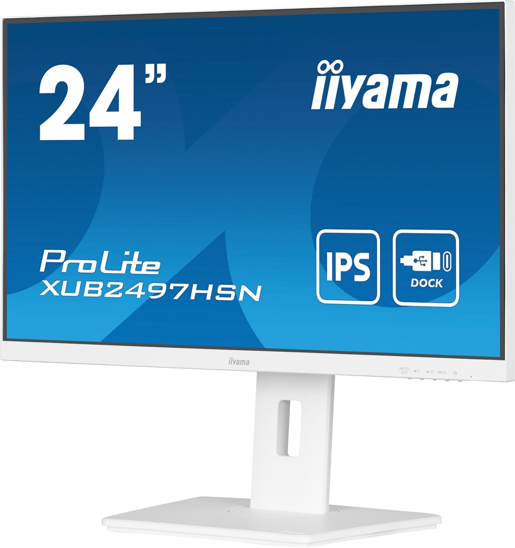 iiyama ProLite 24" IPS technology panel with USB-C dock and RJ45 (LAN) iiyama ProLite 24" IPS technology panel with USB-C dock and RJ45 (LAN)