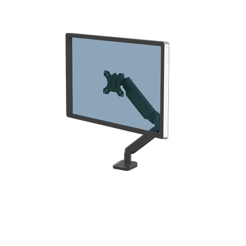 Fellowes Platinum Series Monitor Arm - Monitor Mount for 8KG 40 Inch Screens - Adjustable Monitor Desk Mount - Tilt 45° Pan 180° Swivel 360° Rotation 360°, VESA 75 x 75/100 x 100 - Black Fellowes Platinum Series Monitor Arm - Monitor Mount for 8KG 40 Inch Screens - Adjustable Monitor Desk Mount - Tilt 45° Pan 180° Swivel 360° Rotation 360°, VESA 75 x 75/100 x 100 - Black