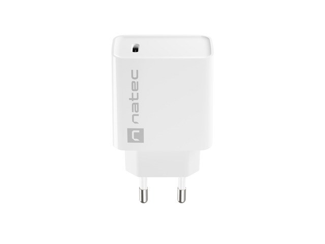 NATEC NETWORK CHARGER RIBERA USB-C 20W PD WHITE NATEC NETWORK CHARGER RIBERA USB-C 20W PD WHITE