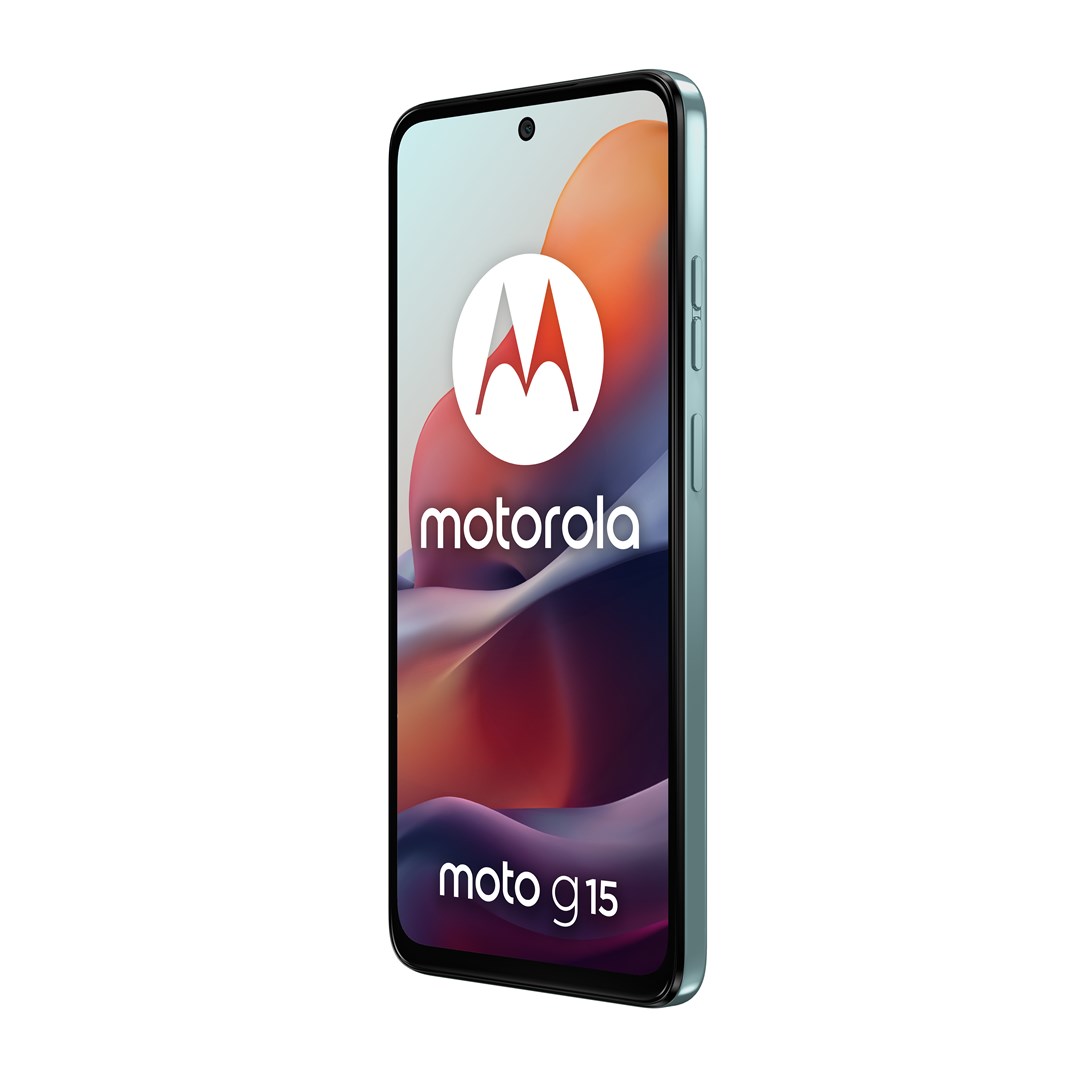 Motorola moto g15 17.1 cm (6.72") Dual SIM Android 15 4G USB Type-C 8 GB 128 GB 5200 mAh Light Blue Motorola moto g15 17.1 cm (6.72") Dual SIM Android 15 4G USB Type-C 8 GB 128 GB 5200 mAh Light Blue
