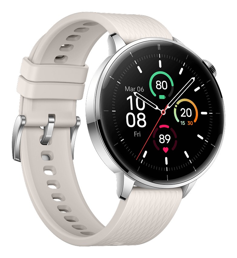 OnePlus Watch 3 43mm 3.35 cm (1.32") AMOLED Digital 466 x 466 pixels Touchscreen Silver, Titanium Wi-Fi GPS (satellite) OnePlus Watch 3 43mm 3.35 cm (1.32") AMOLED Digital 466 x 466 pixels Touchscreen Silver, Titanium Wi-Fi GPS (satellite)