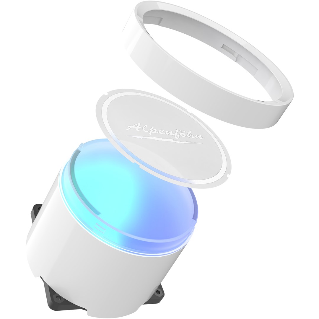 Alpenföhn Gletscherwasser 360 Processor All-in-one liquid cooler White Alpenföhn Gletscherwasser 360 Processor All-in-one liquid cooler White