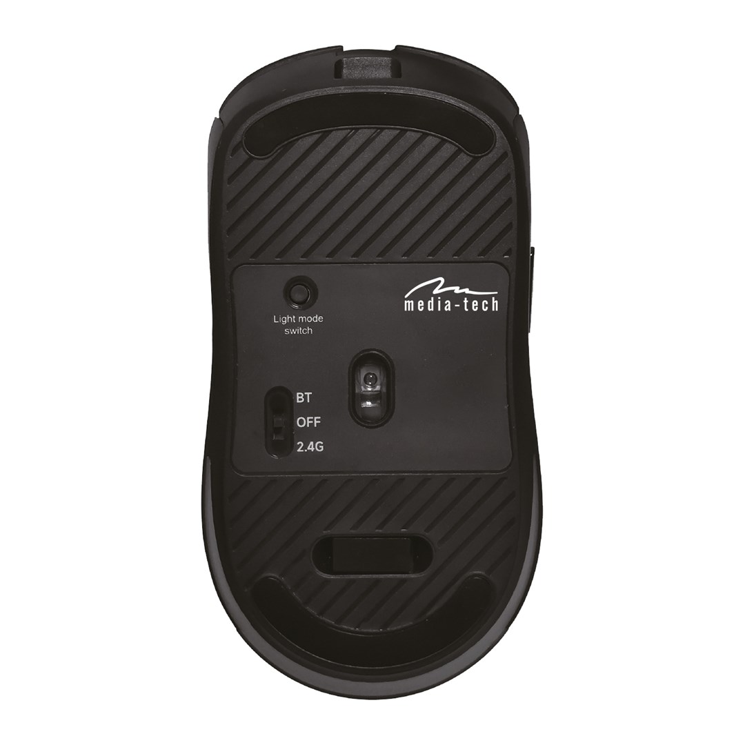 Wireless 2-in-1 Mouse (BT/RF) SILENT & RECHARGE MT1124 Wireless 2-in-1 Mouse (BT/RF) SILENT & RECHARGE MT1124