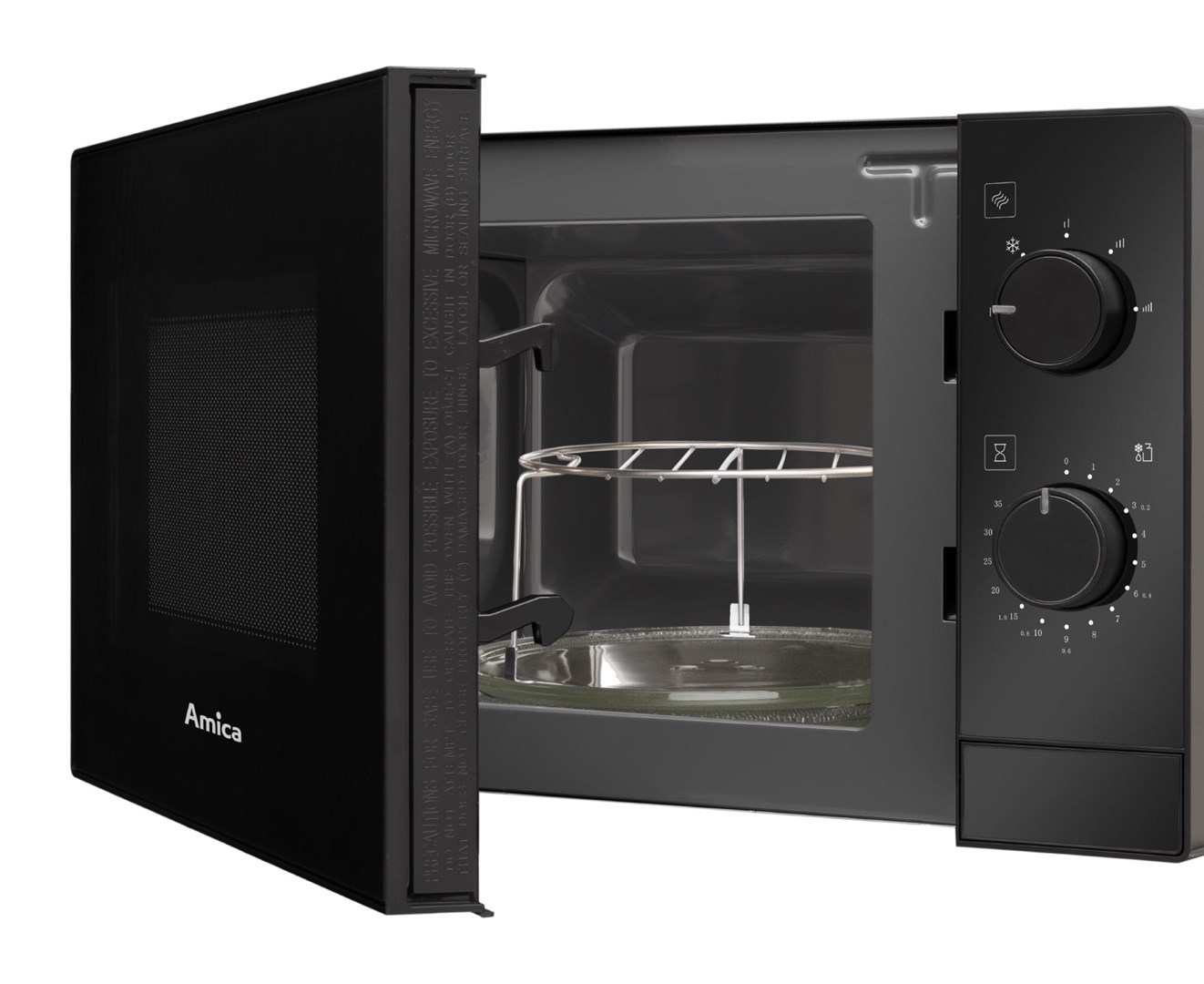 Amica AMMF20M1B microwave oven 20 l 700 W Black Amica AMMF20M1B microwave oven 20 l 700 W Black
